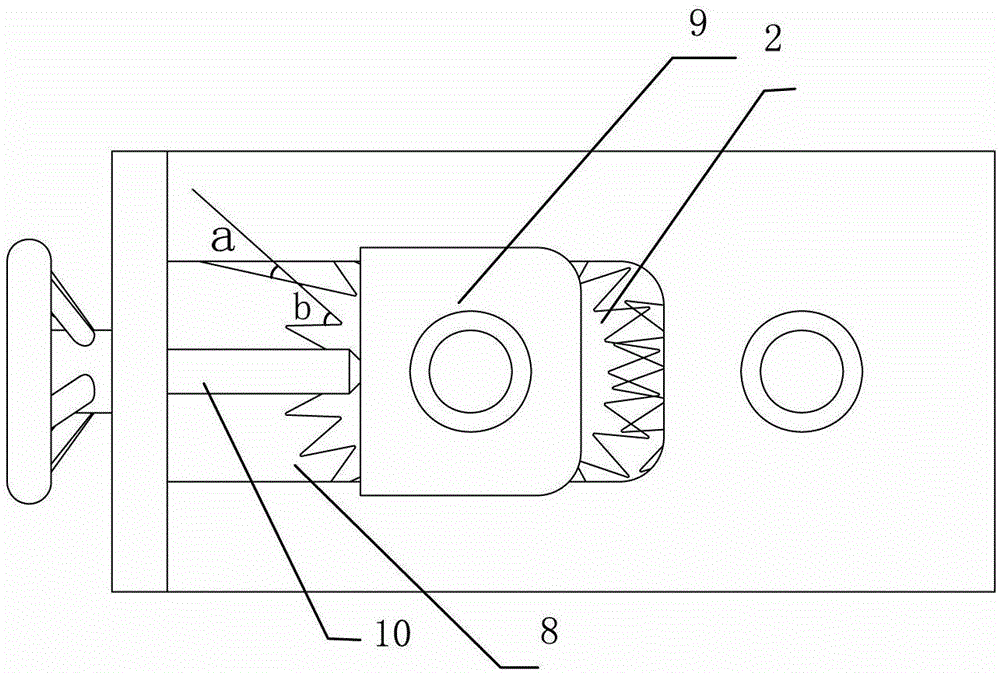 A paper folding fan forming equipment