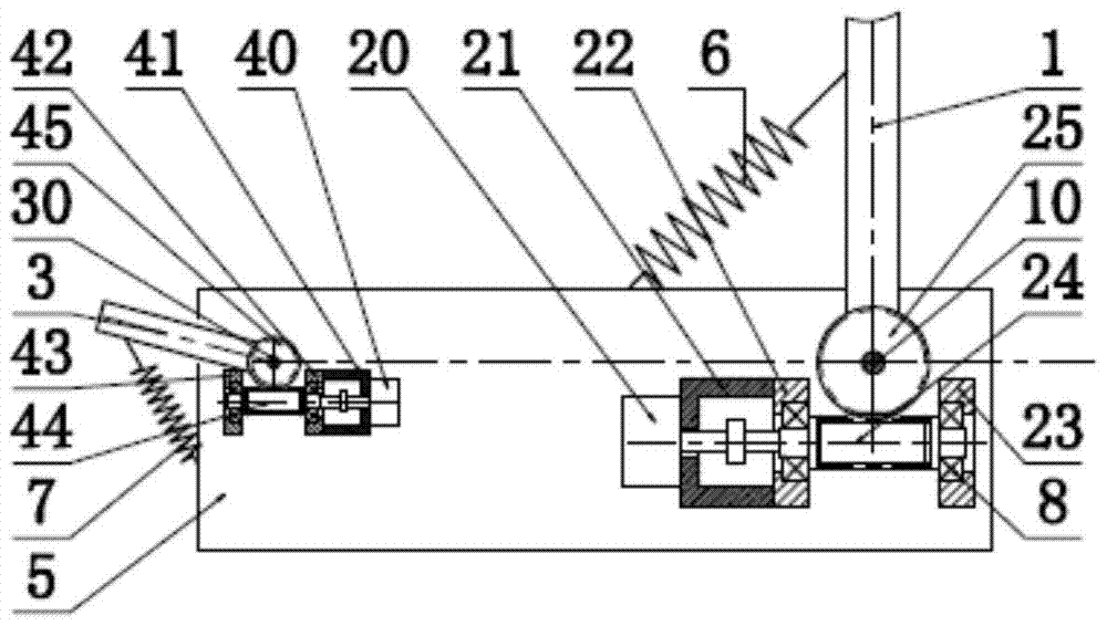 Two-degree-of-freedom hybrid shock-absorbing mechanical foot for humanoid robot