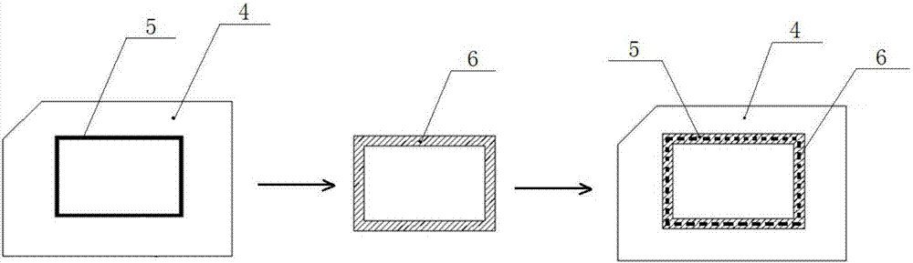 Light aging resistant fluororubber composite material, and preparation method and application thereof