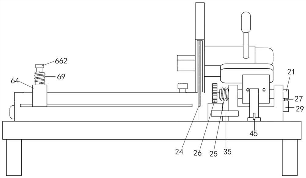 Stainless steel round tube cutting machine capable of achieving automatic feeding and discharging