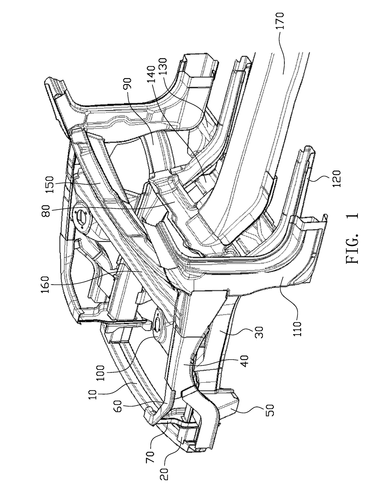 Front cabin frame assembly