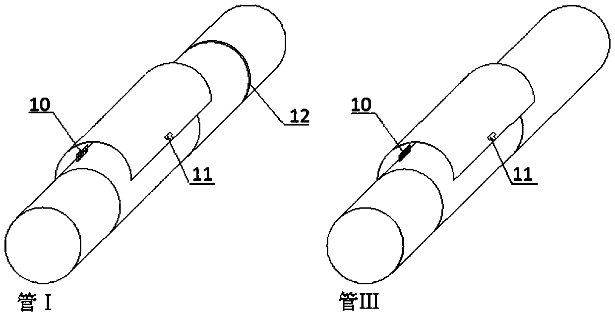 Farmland sewage drainage and purification device