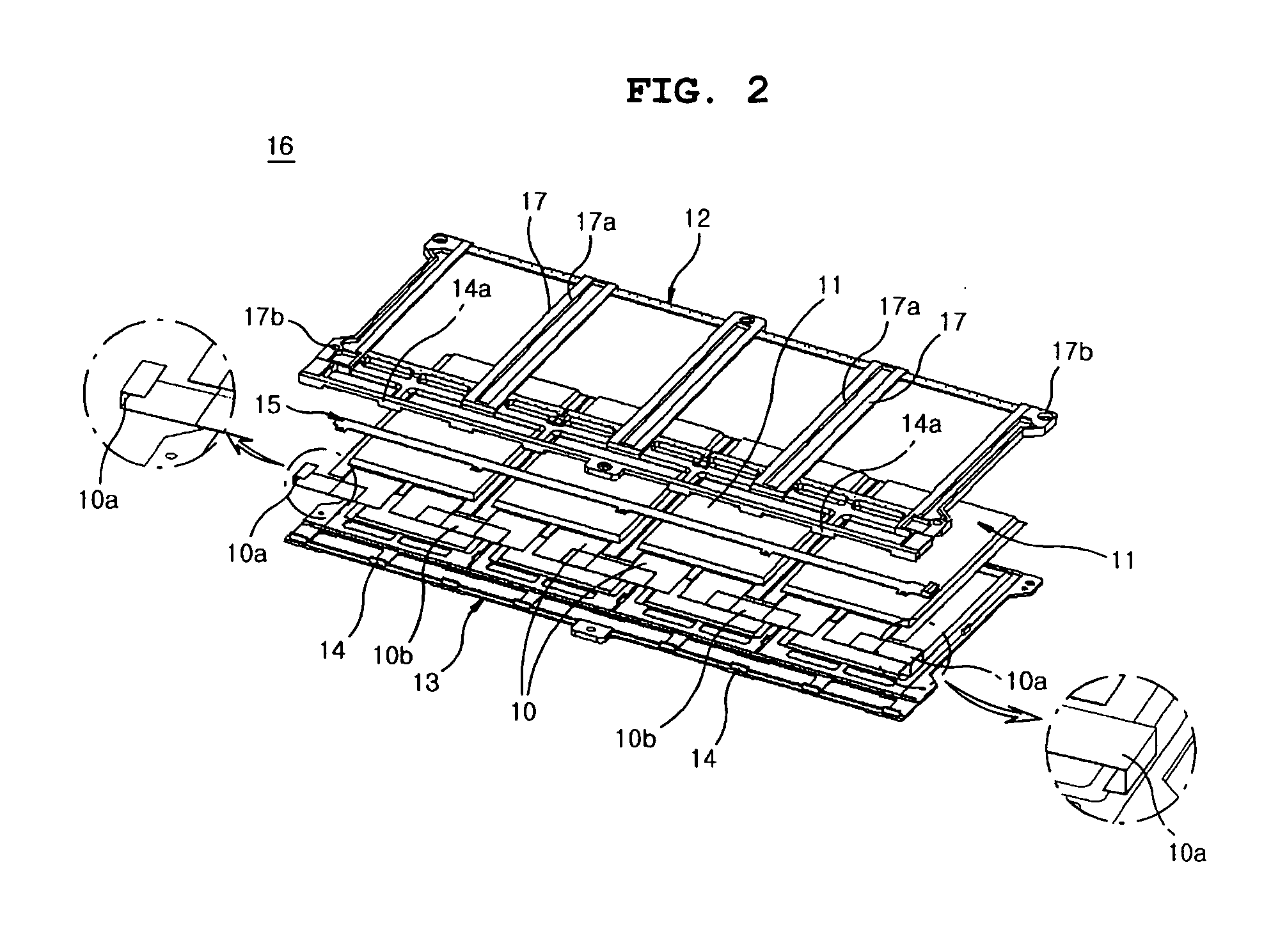 Cartridge-type lithium ion polymer battery pack