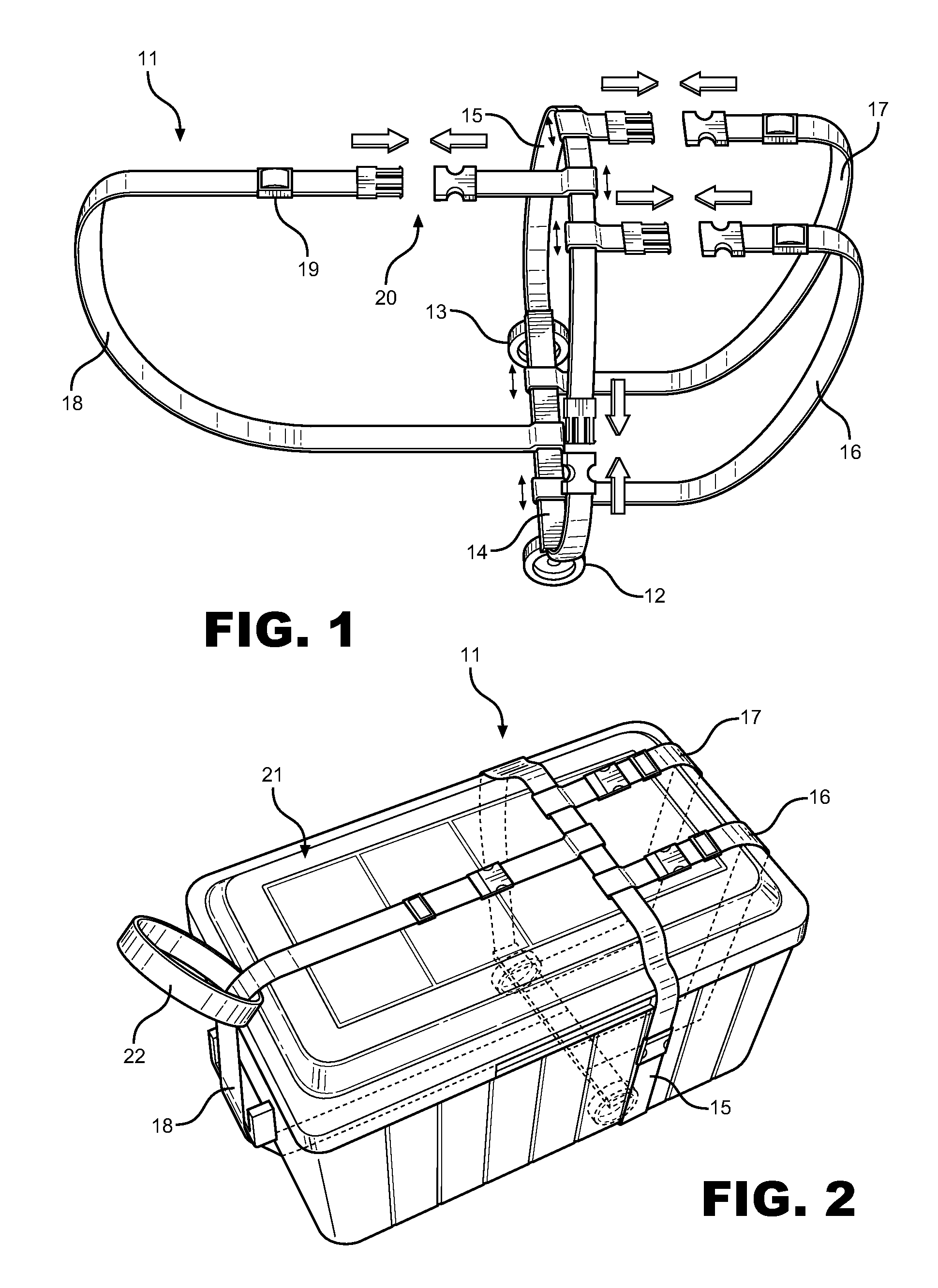 Universal cooler wheels