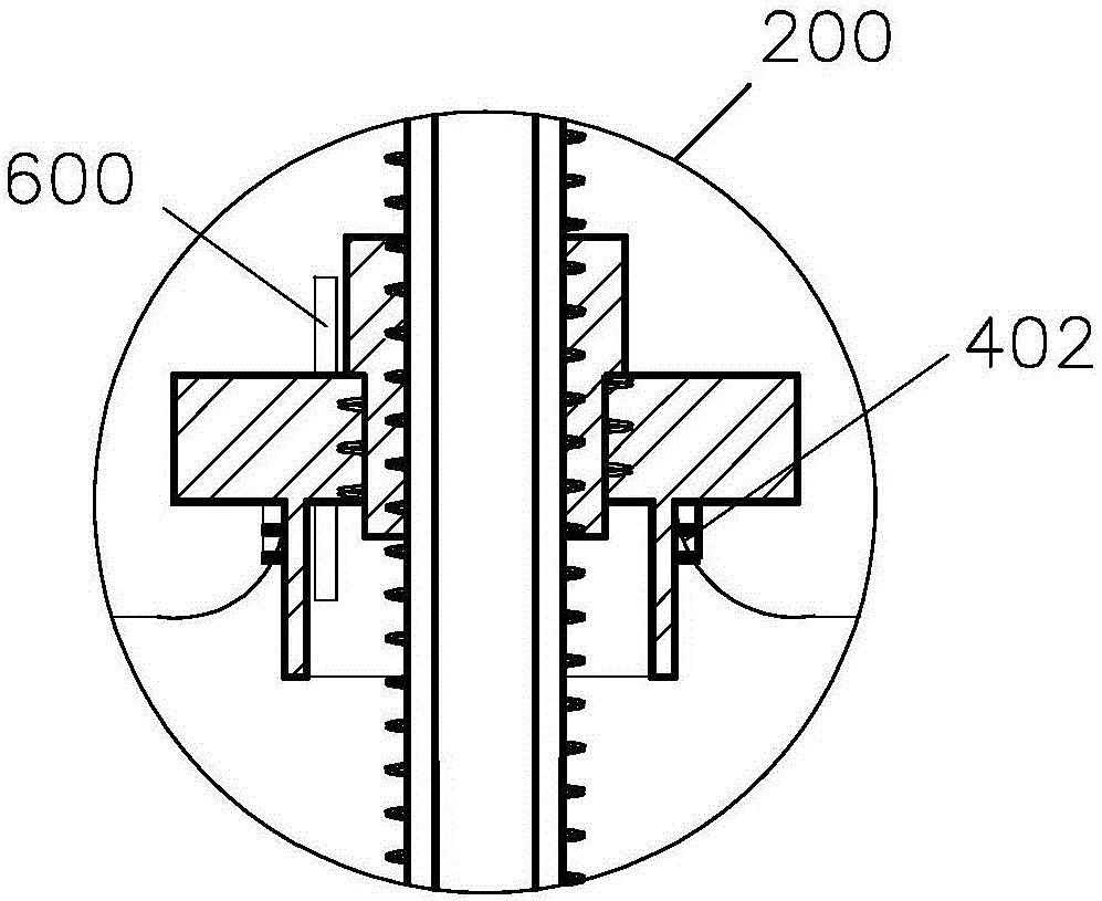 Assembly type expanded-base grouting anchoring structure device and assembly construction method