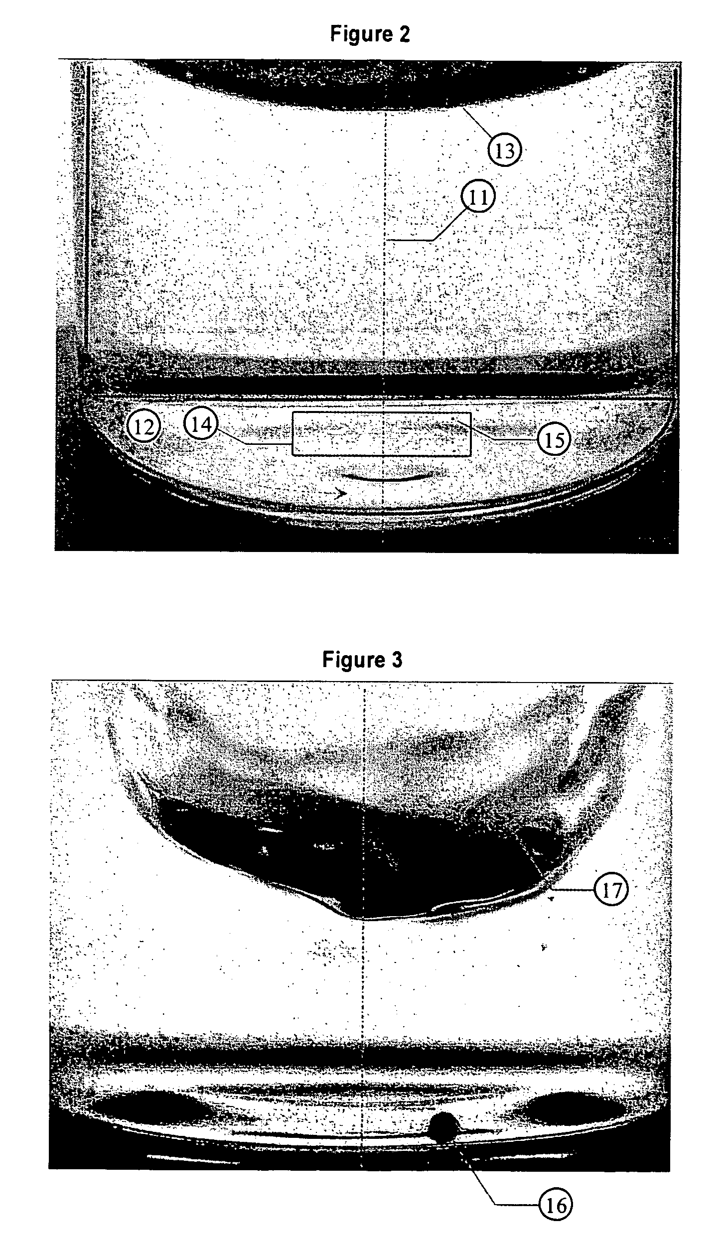 Small container fluid dynamics to produce optimized inspection conditions