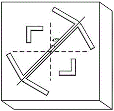 Ultra-thin ultra-wideband linearly polarized electromagnetic wave polarization converter