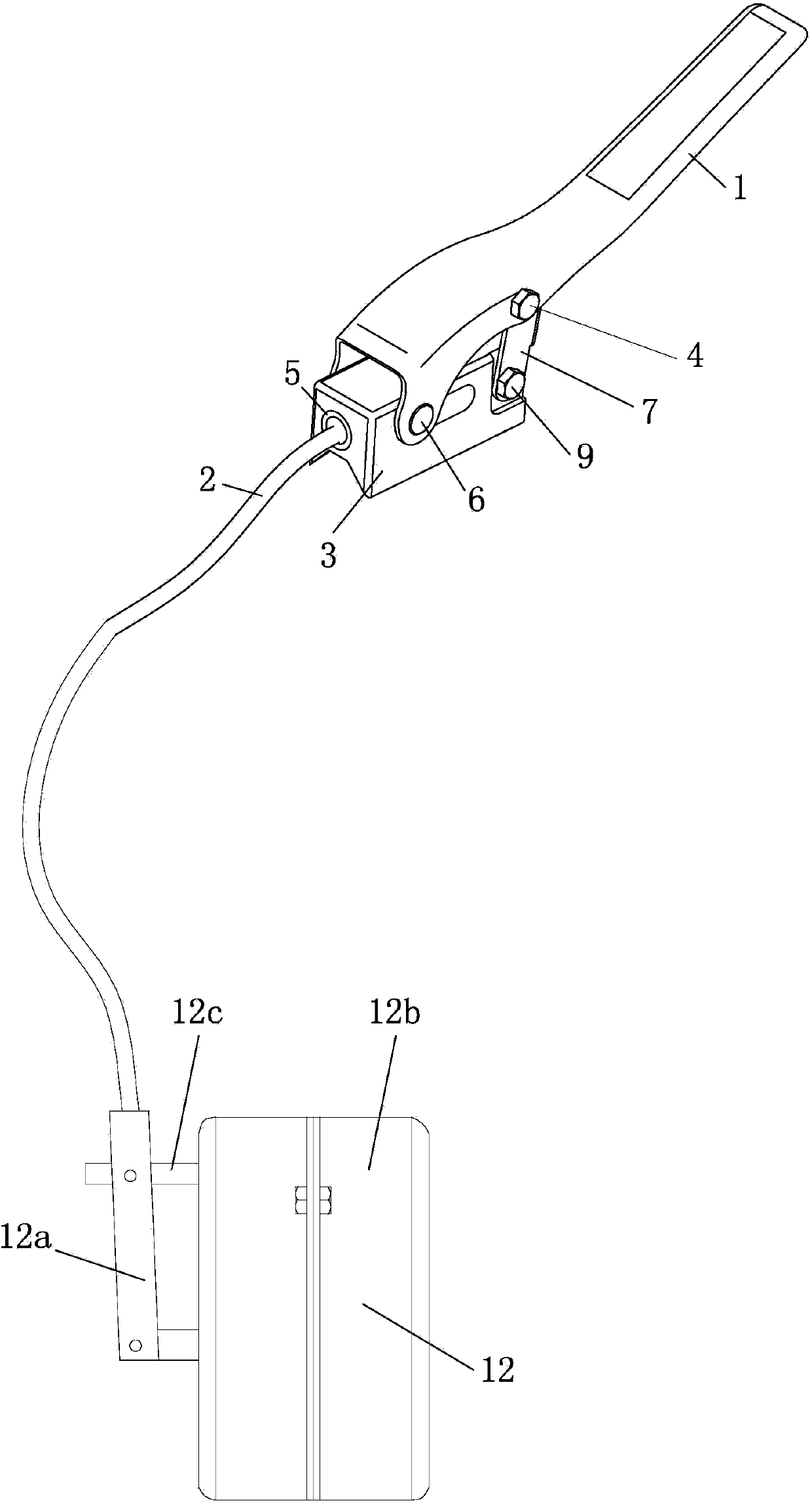 High-performance handle type clutch assembly