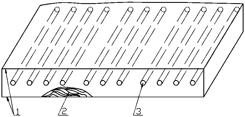 Paper-faced rice and wheat straw board and its production device and production method