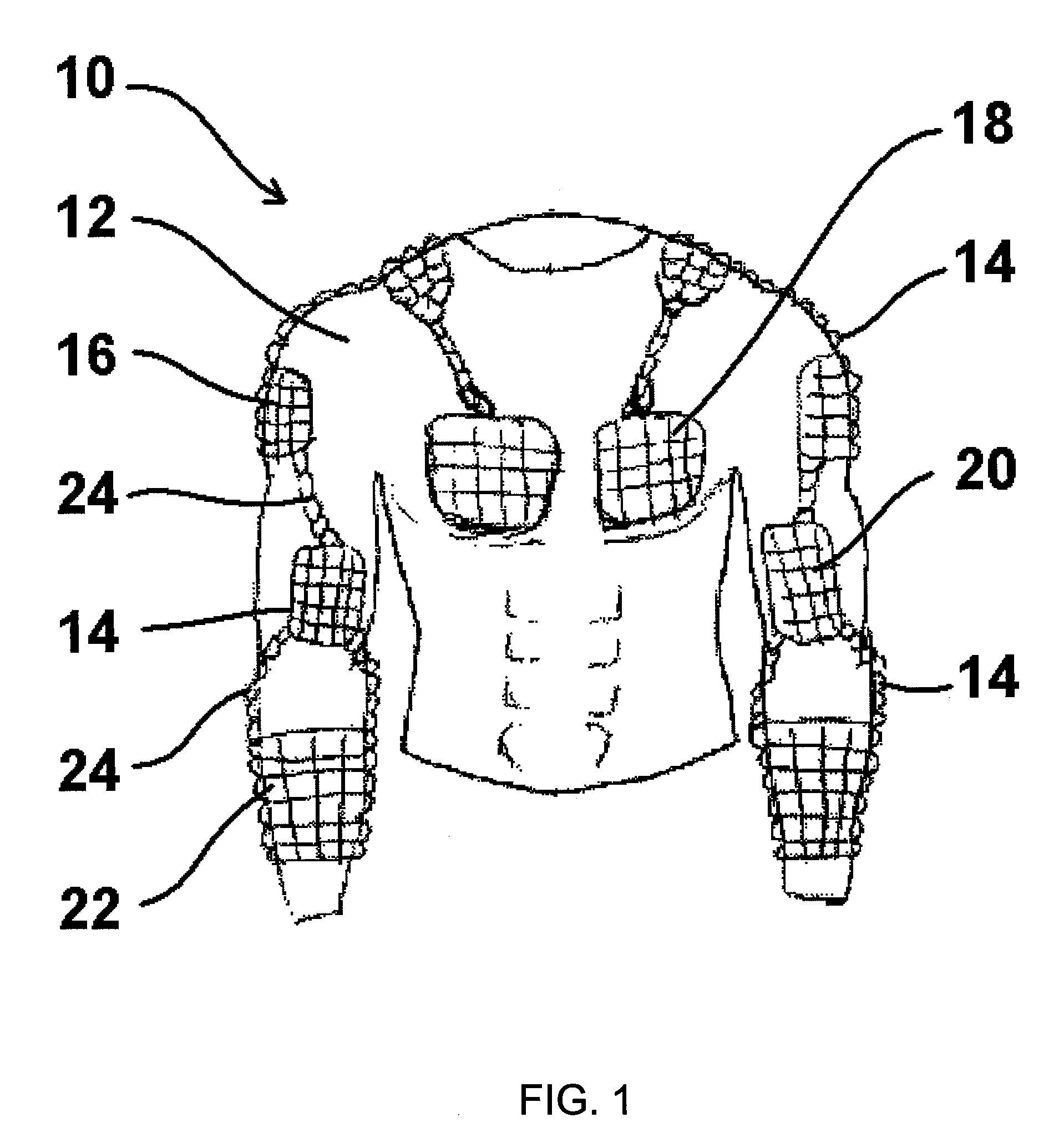 Weighted exercise clothing