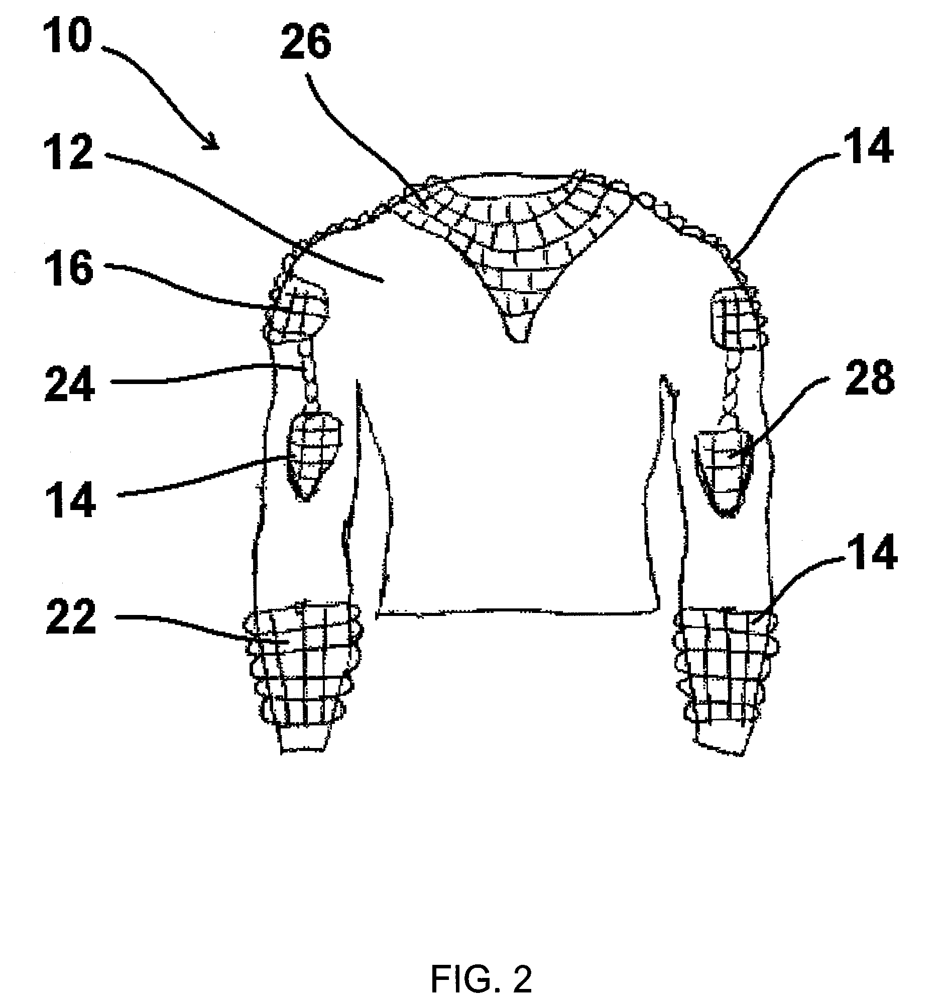 Weighted exercise clothing