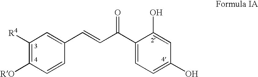 Use of chalcones for the treatment of viral disorders