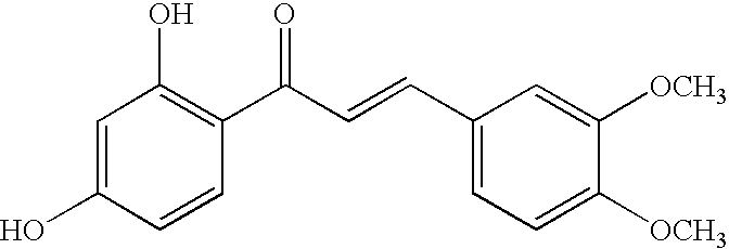 Use of chalcones for the treatment of viral disorders