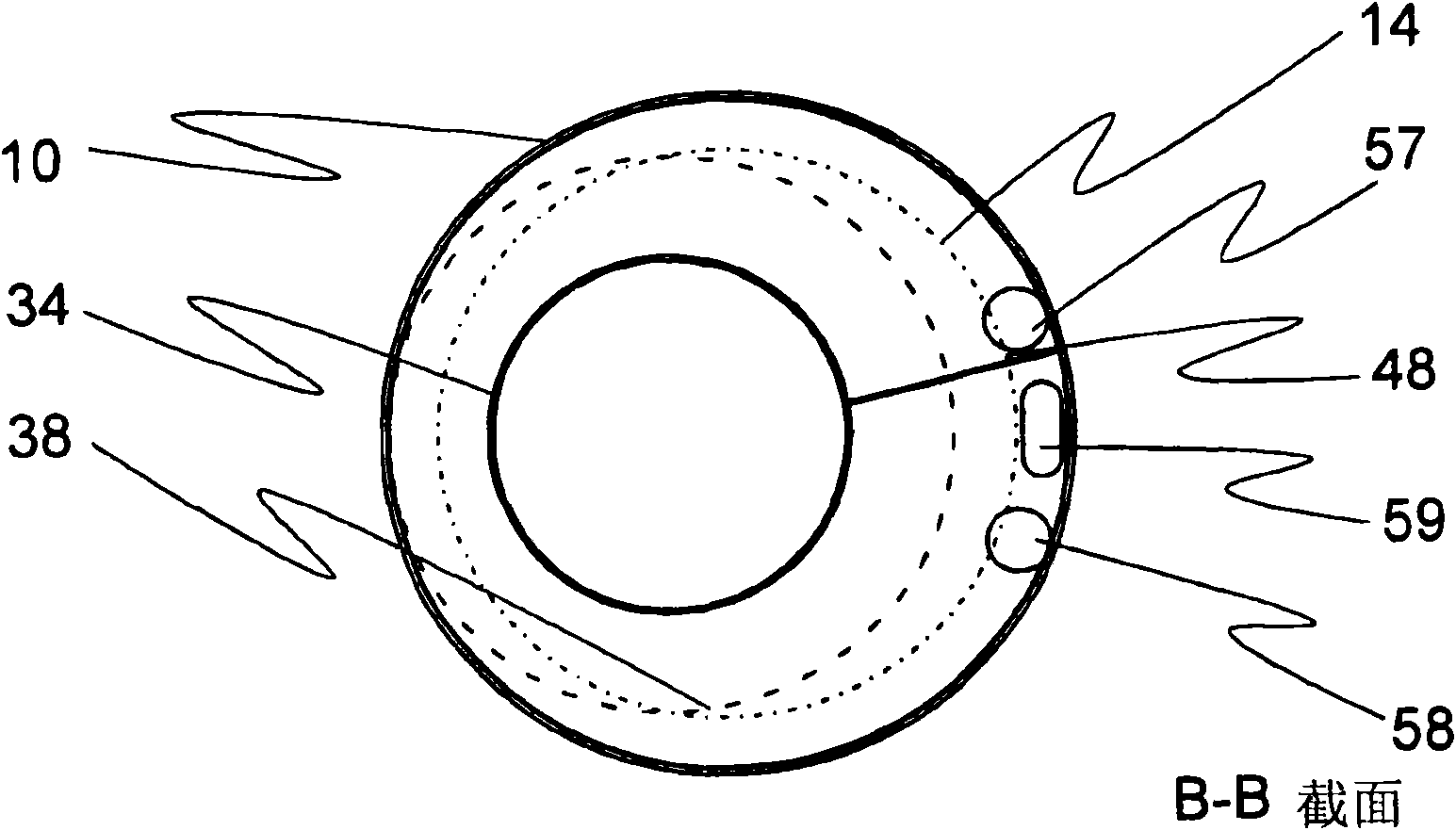 Method for gasifying solid fuel and concurrent gasifier