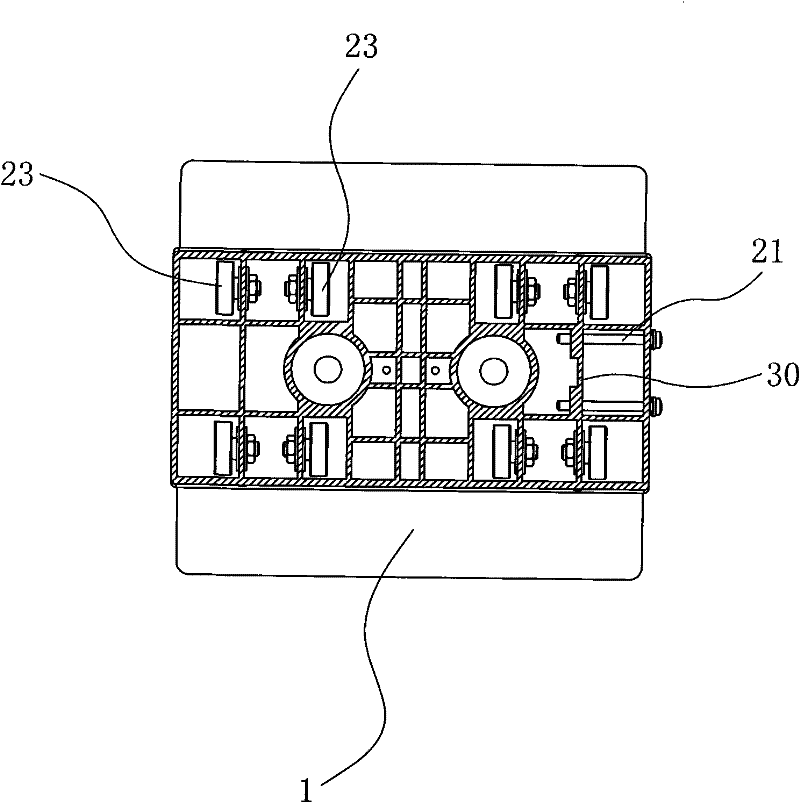 Traction massage machine for lumbar vertebra