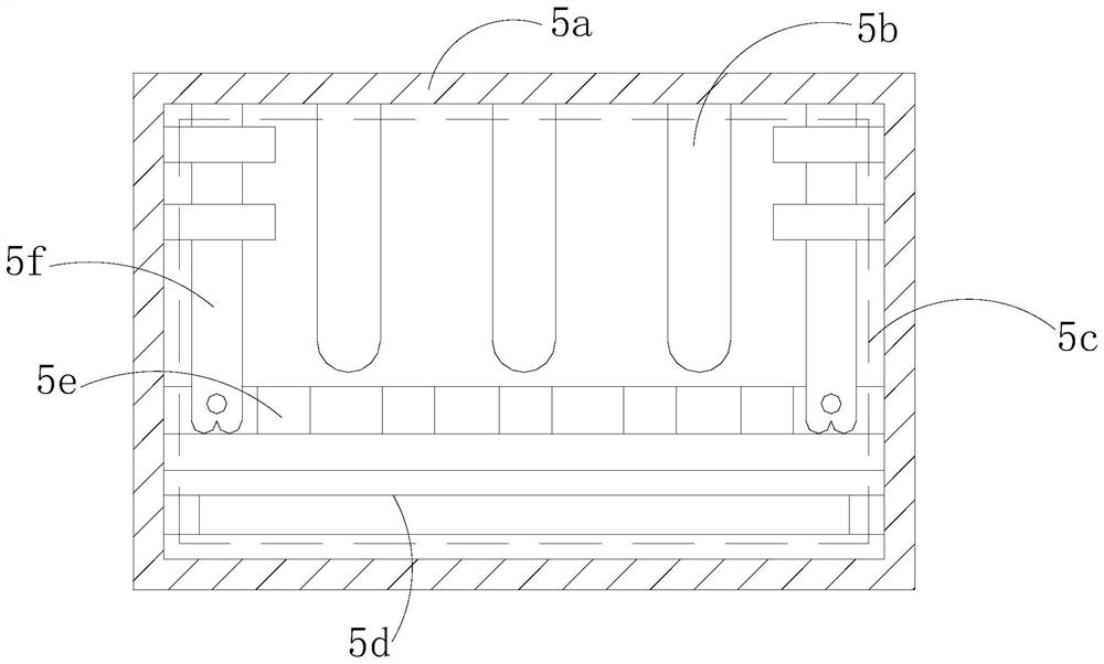 Sampling, detecting and sealing device for digestive department