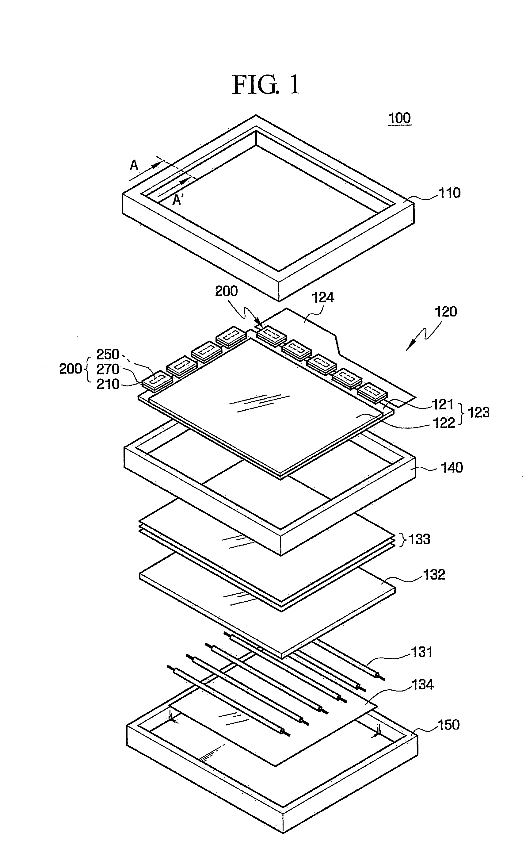 Multi-layer flexible film package and liquid crystal display device including the same