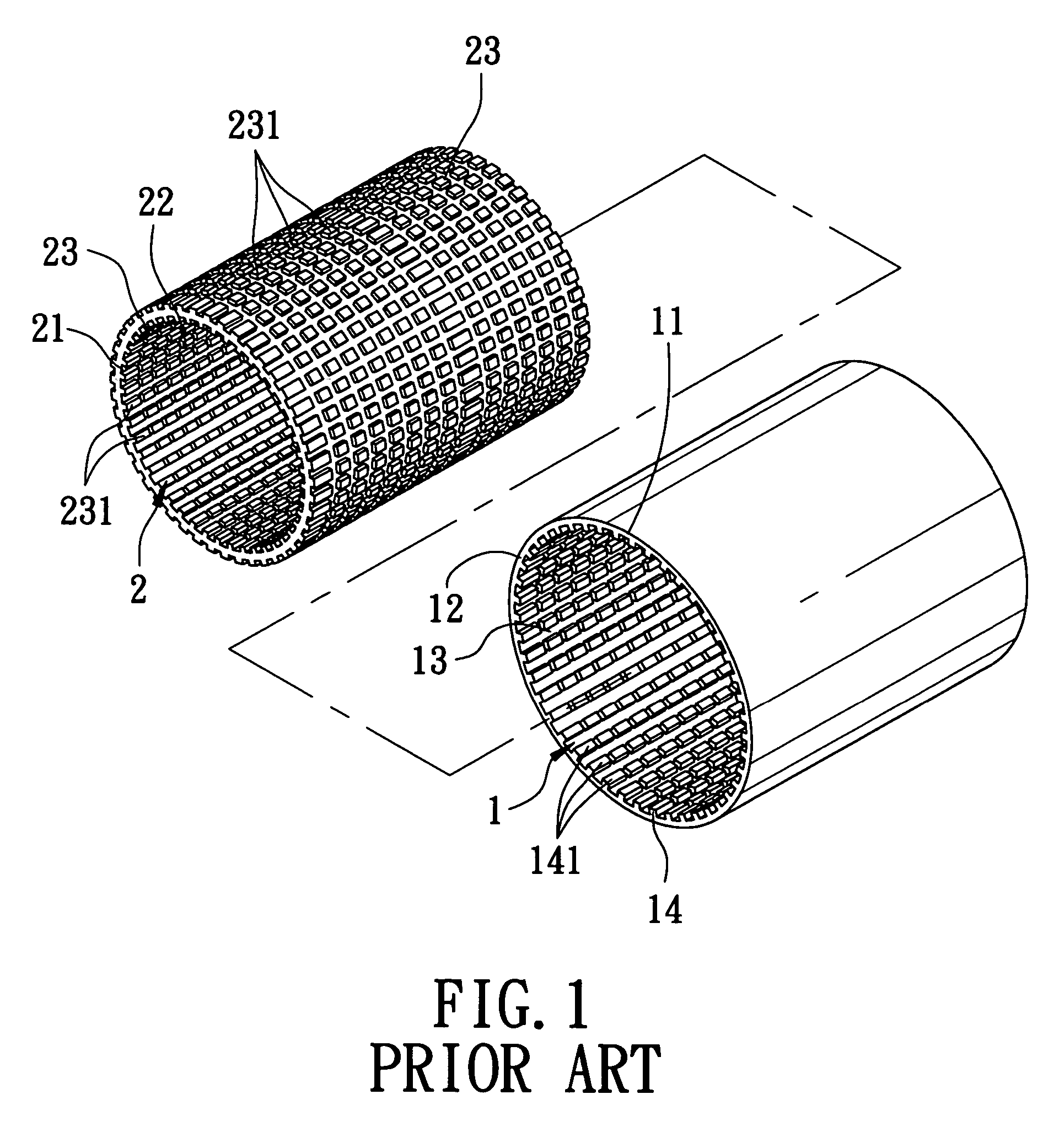 Vapor-liquid separating type heat pipe device