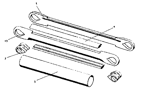 Aerial tube-shaped carbon fiber composite rod piece and manufacturing method thereof