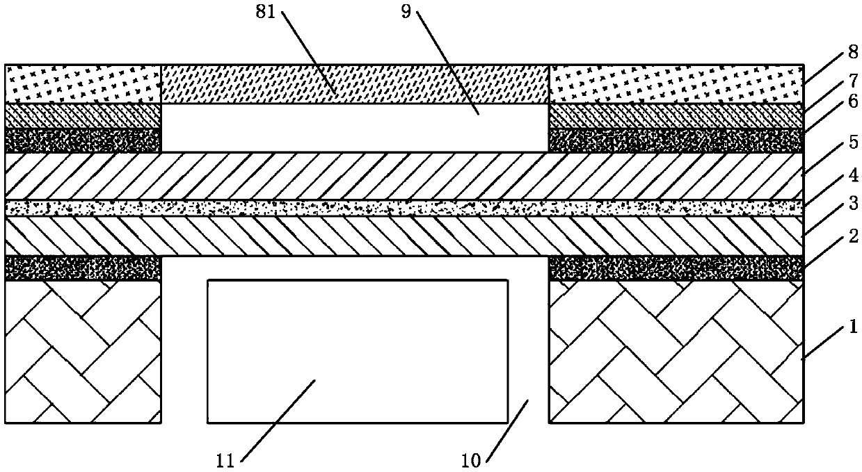 Liquid crystal display panel and terminal device thereof