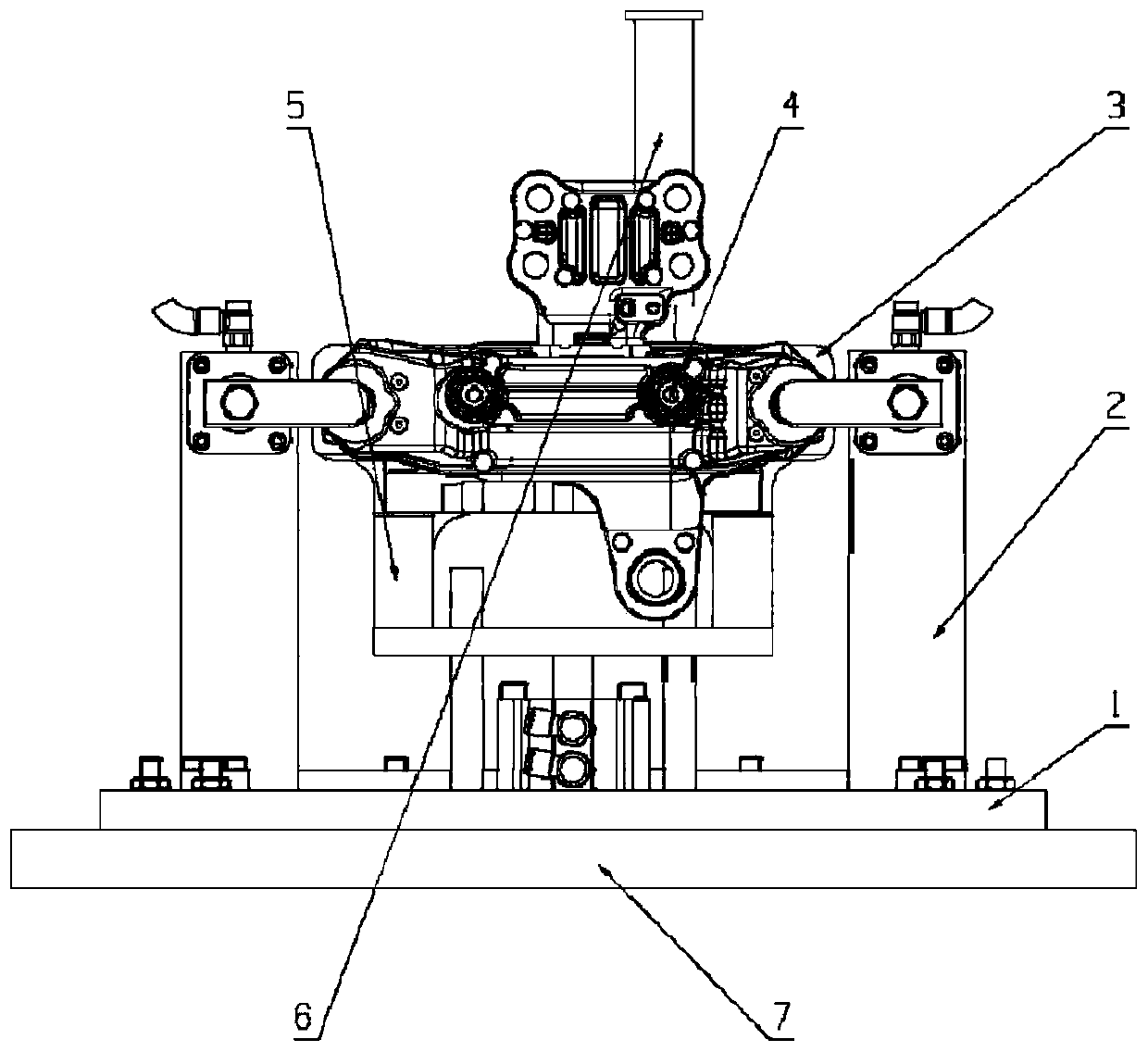 Hydraulic suspension pre-pressing liquid filling tool