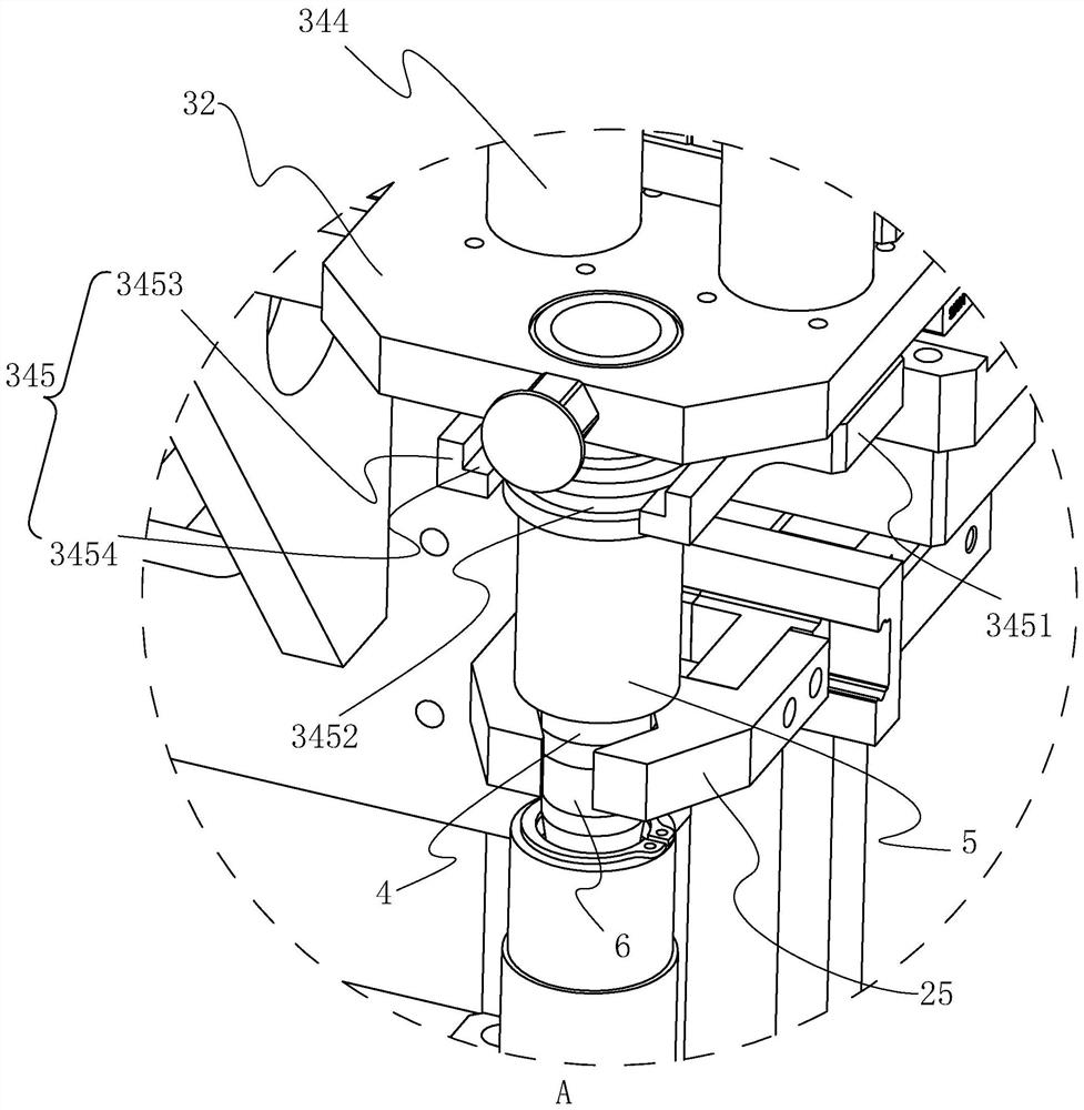 Automatic clamp spring mounting device