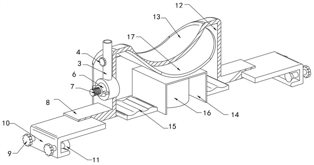 Airway smoothing device for respiratory support in intensive care medicine