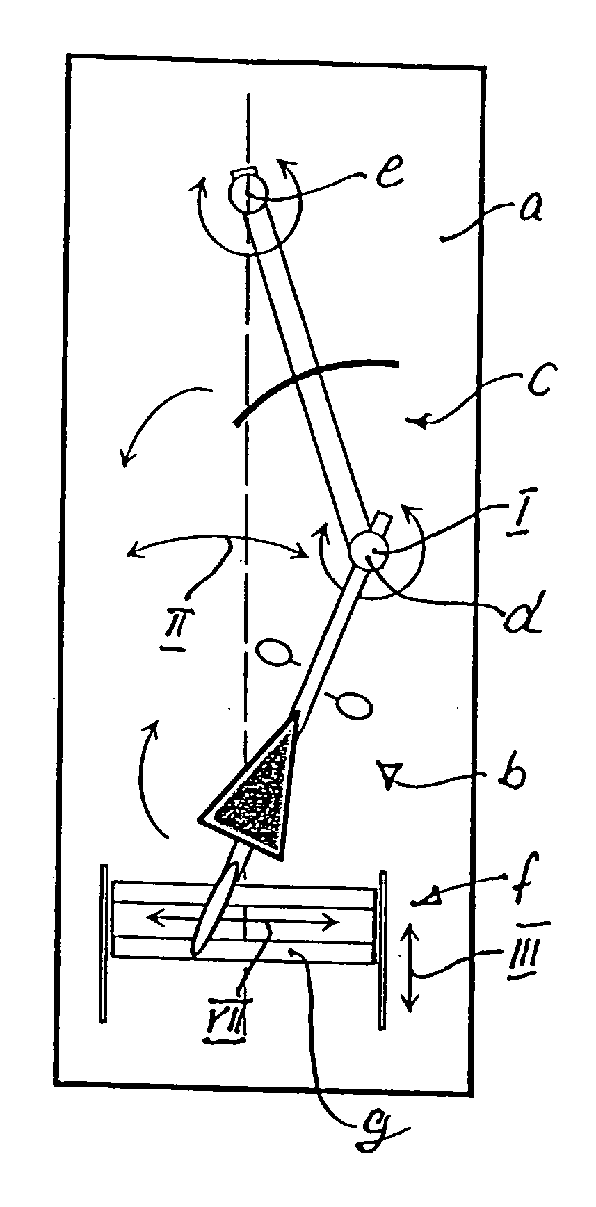 Method for conducting a targeted training and a corresponding training device