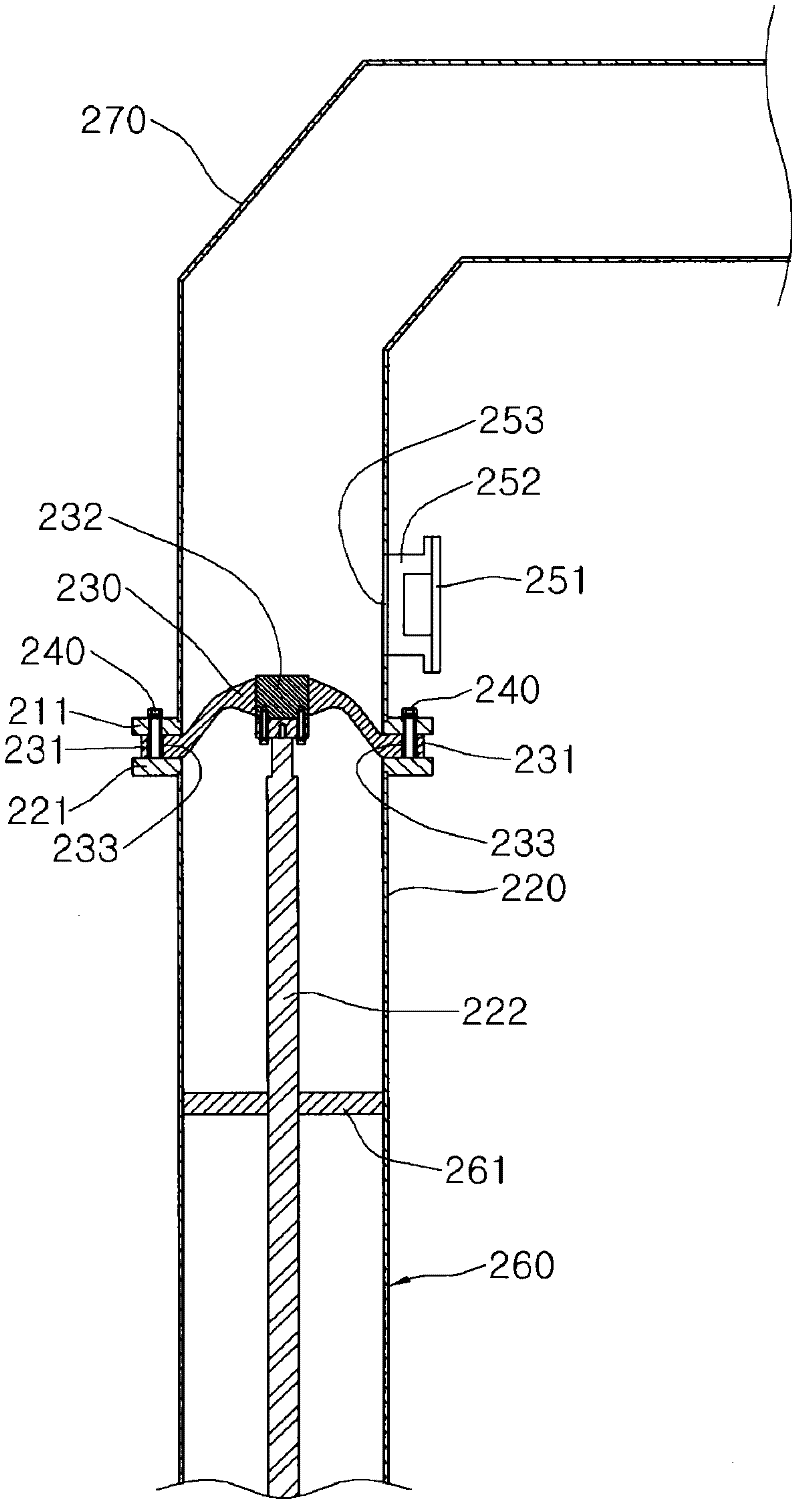 Termination structure for superconducting cable