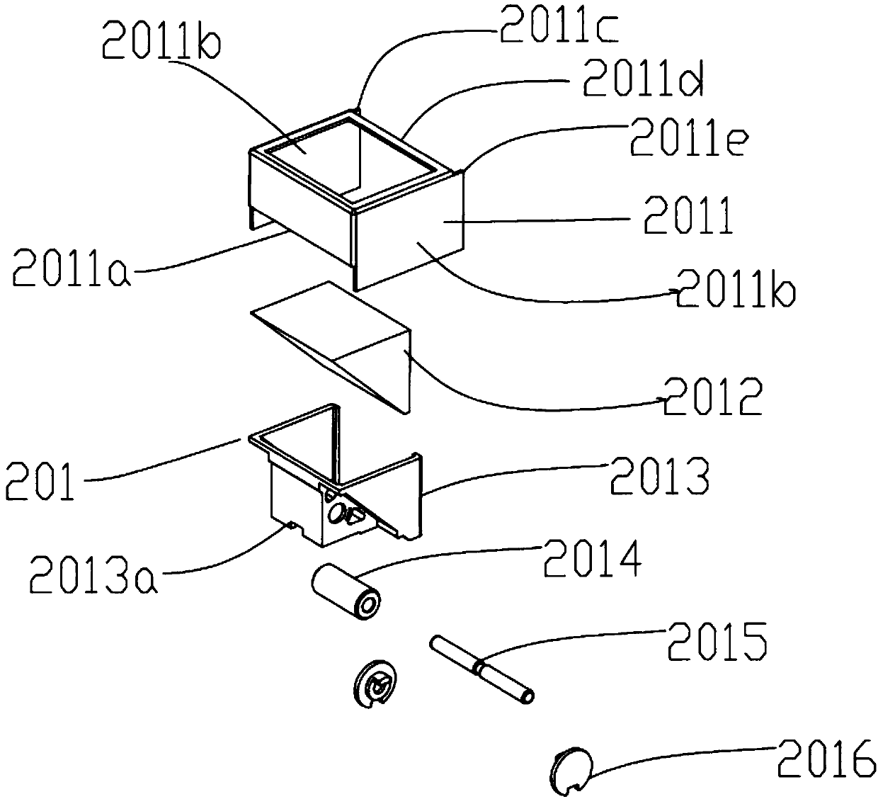 Double-shooting zooming module