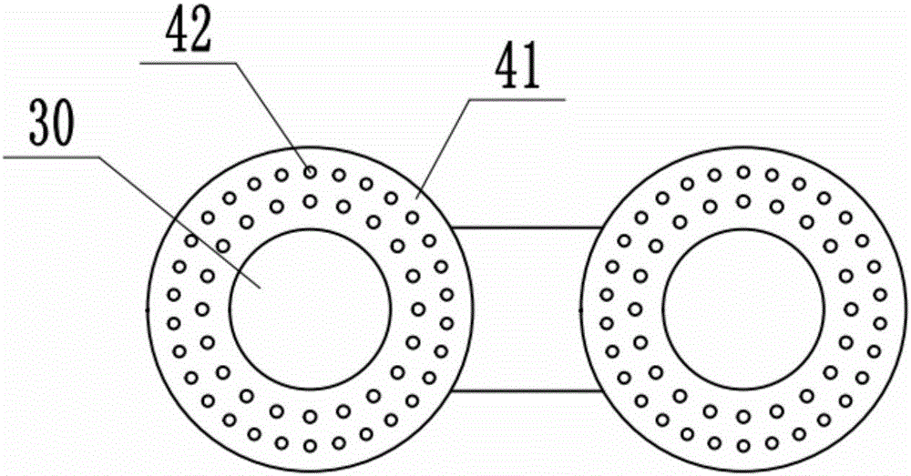 Boiler flue gas waste heat recovery system