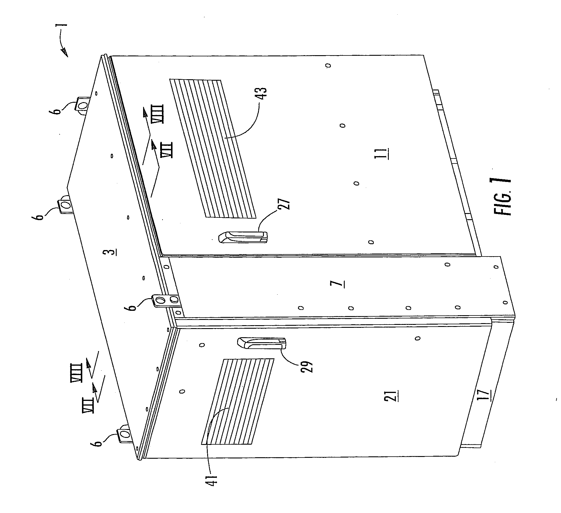 Outside plant cabinet thermal system