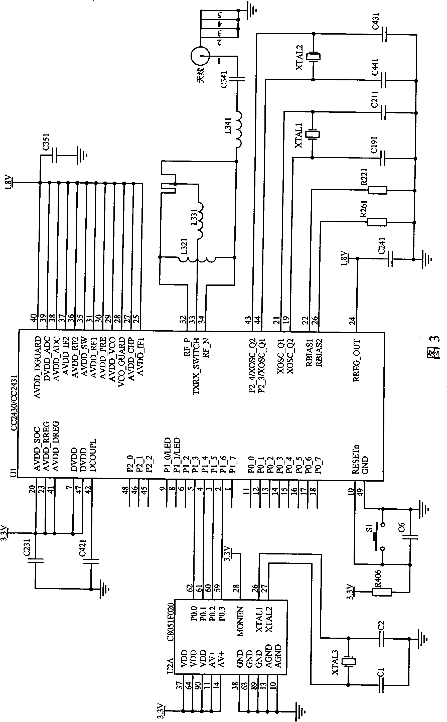 Experimental device for wireless sensor network