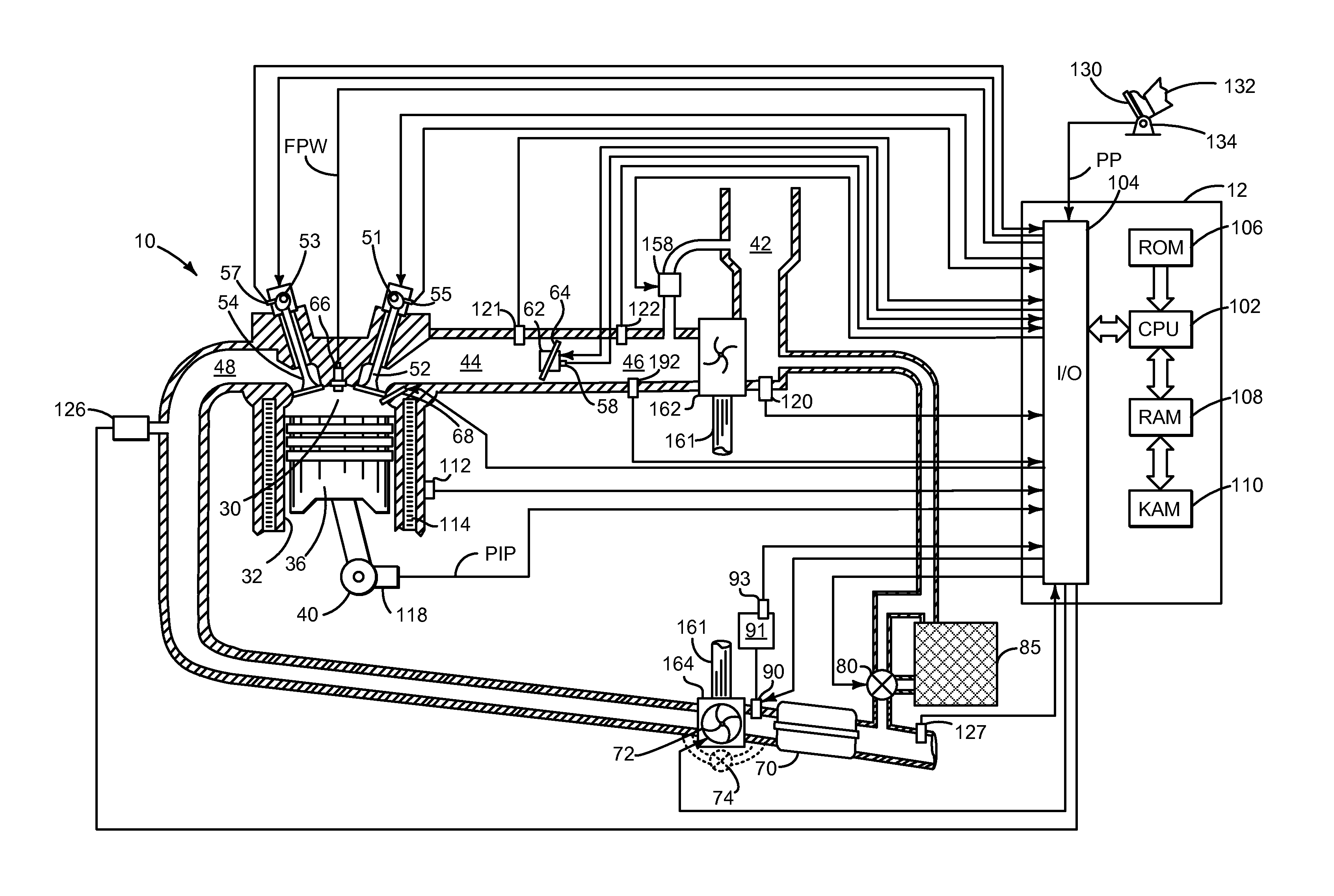 Indirect measurement of relative air humidity