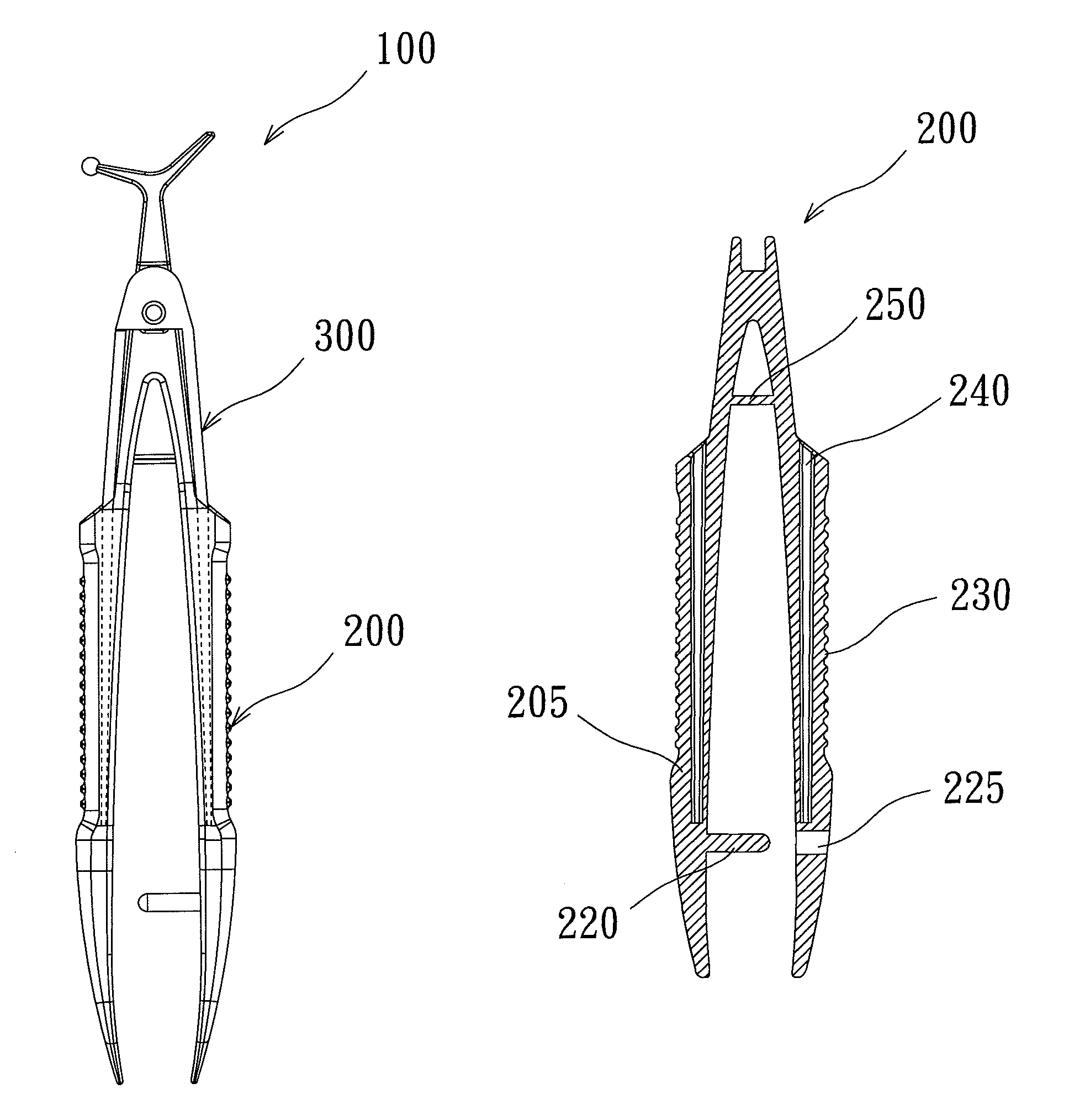 Disposable dental tweezers