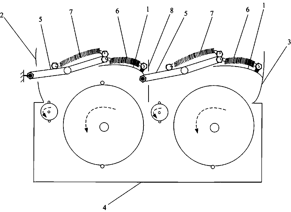 Four-roller corn thresher