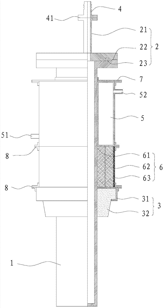 External heating vacuum heat treatment tank