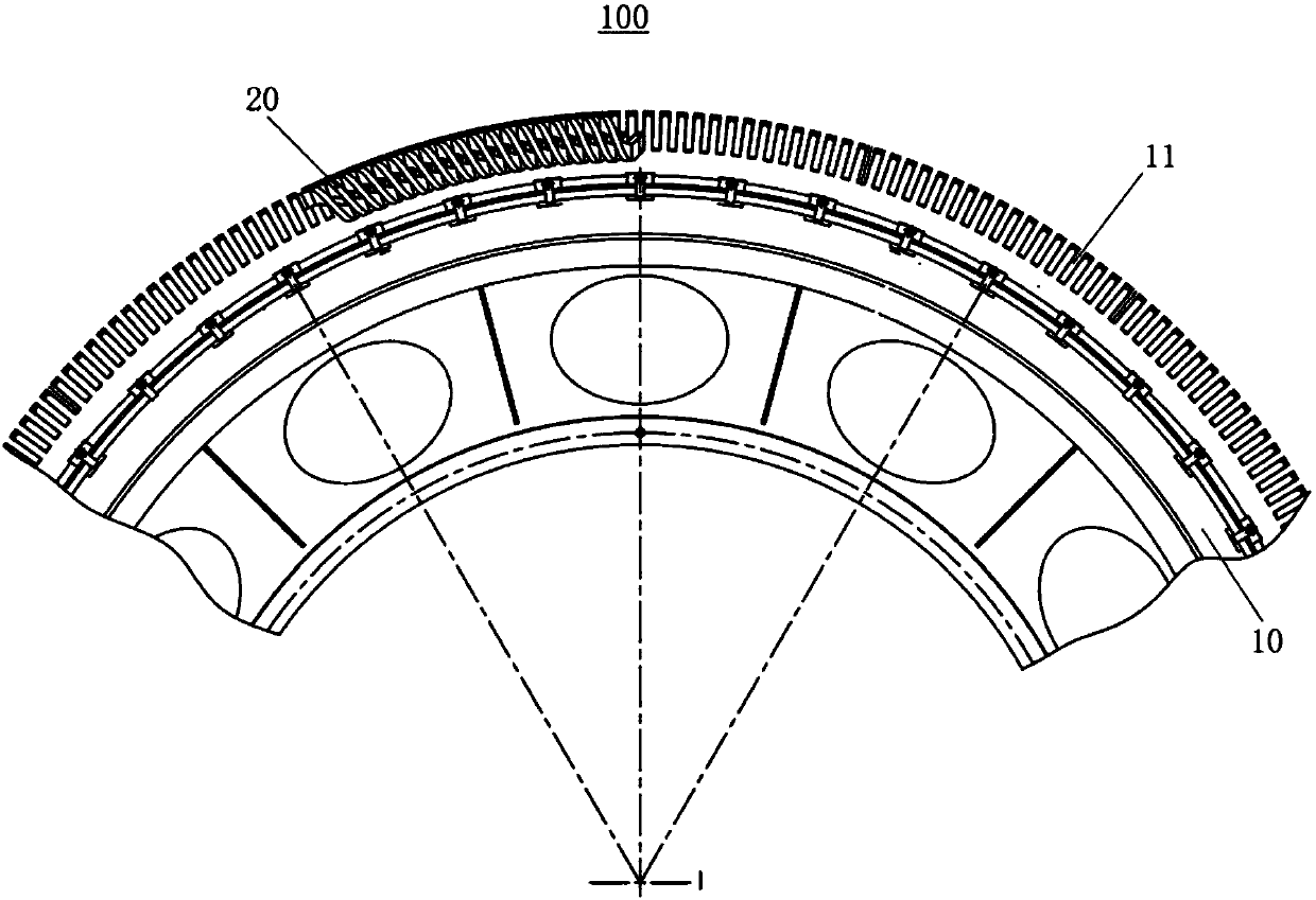 Process equipment for sealing and curing impregnated liquid filler of motor armature