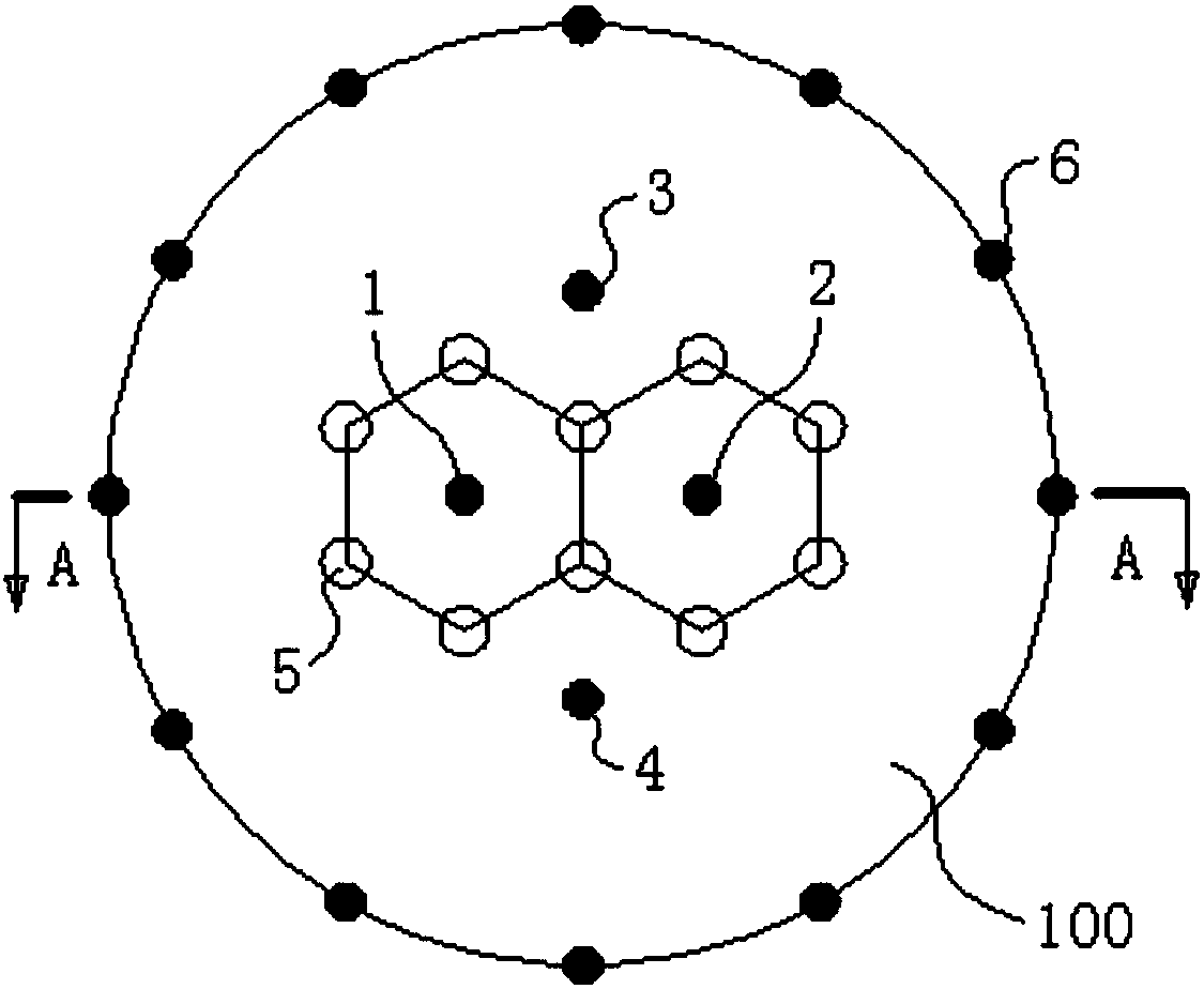 A Double Zone Cutting Blasting Hole Arrangement Structure and Its Applied Blasting Well Formation Method