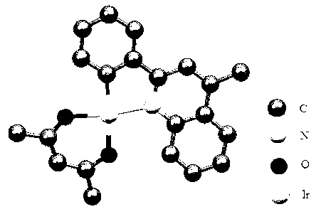 Polysubstituted phenylquinoline platinum (II) complex as well as preparation method and application thereof