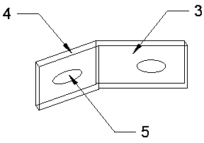 Installation support frame of switch cabinet