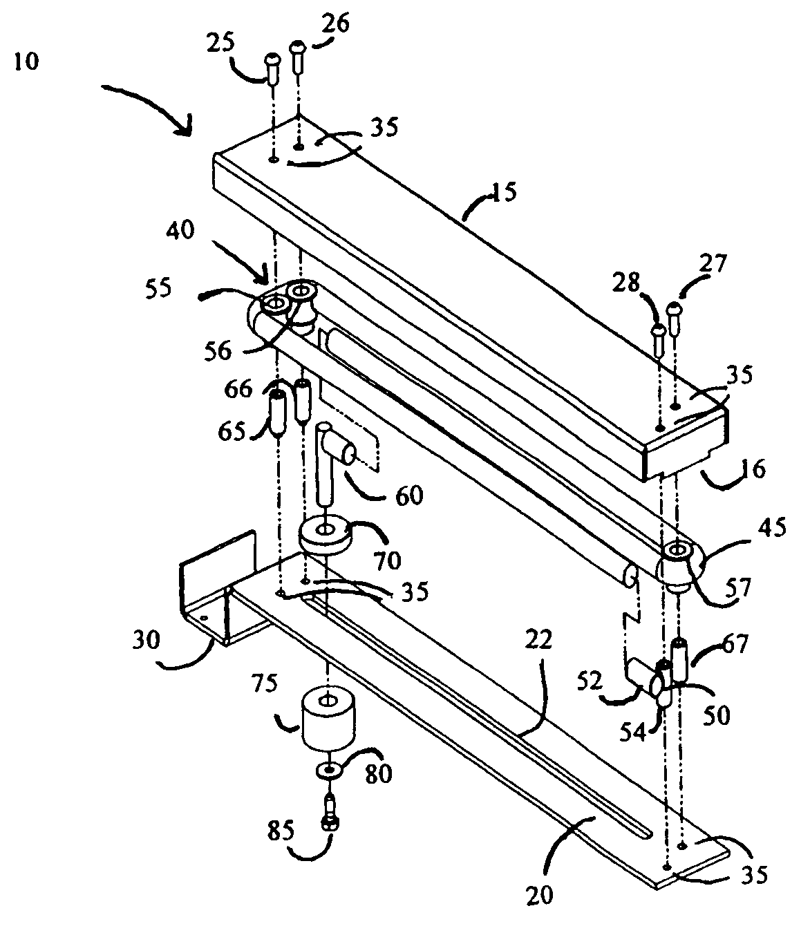 Solid composition stick applicator