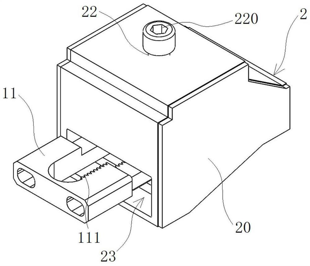 Mechanical lock for building member connection