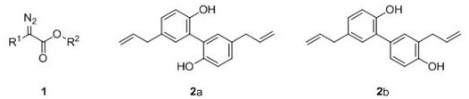 α-(biphenoxy)acetate derivative and its synthesis method