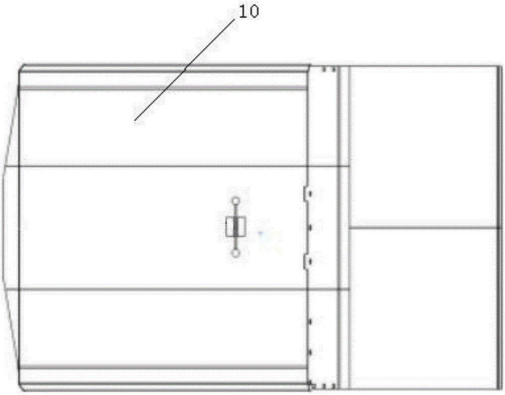 Vibration knocking device and mining dump vehicle