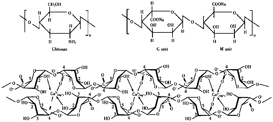 Alginic acid seawater desalination pretreatment technology and preparation of alginic acid compound salt fiber