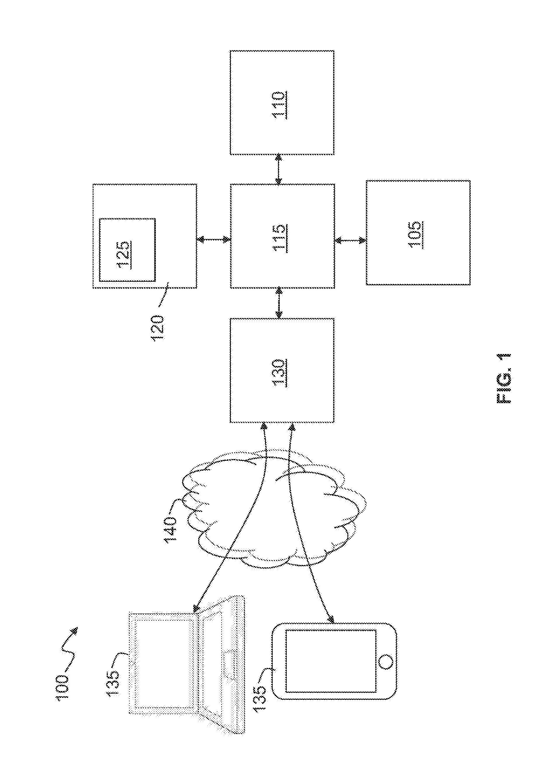 Method and system for displaying an area