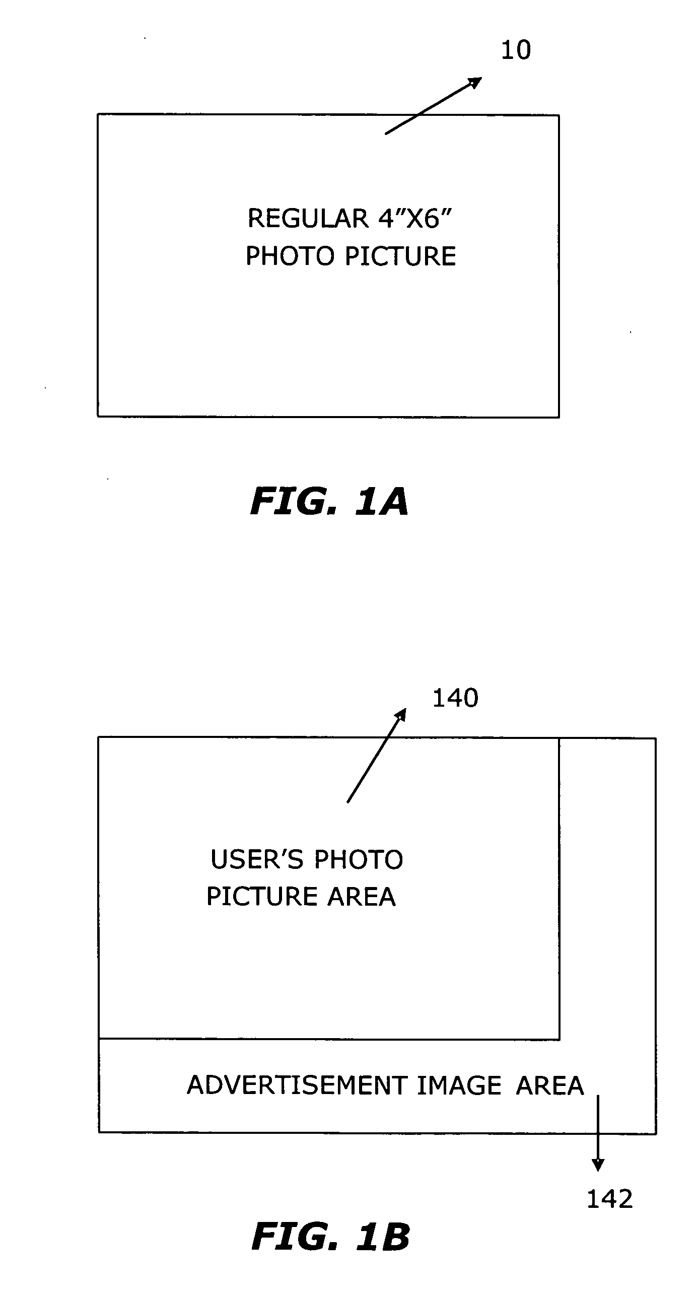 Method and system for distributing consumer photograph-based advertisement and/or information