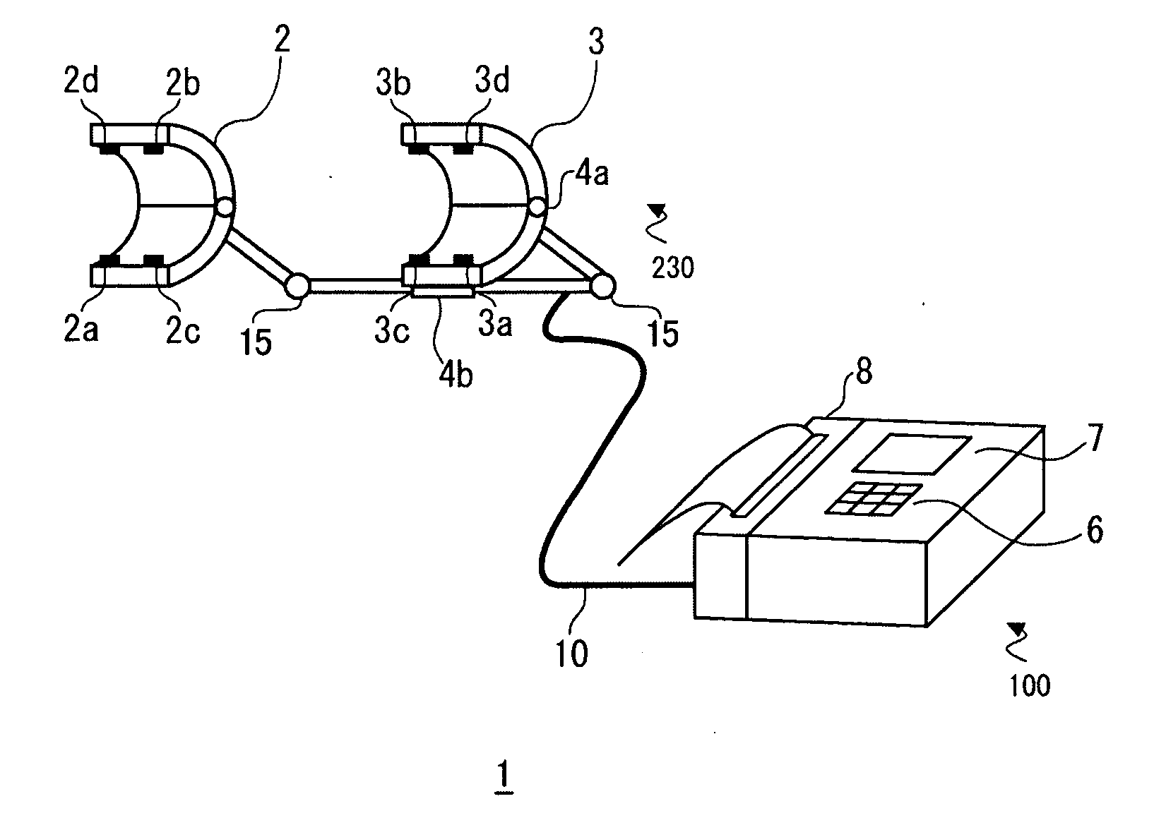 Muscular volume balance evaluation apparatus, a muscular volume balance valuation method