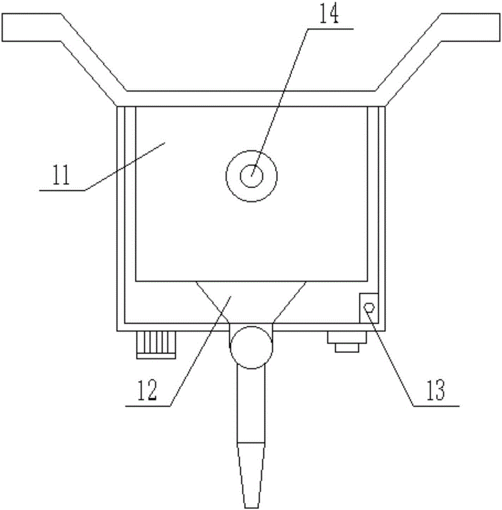 Novel automatic fire detecting and extinguishing device for machine room